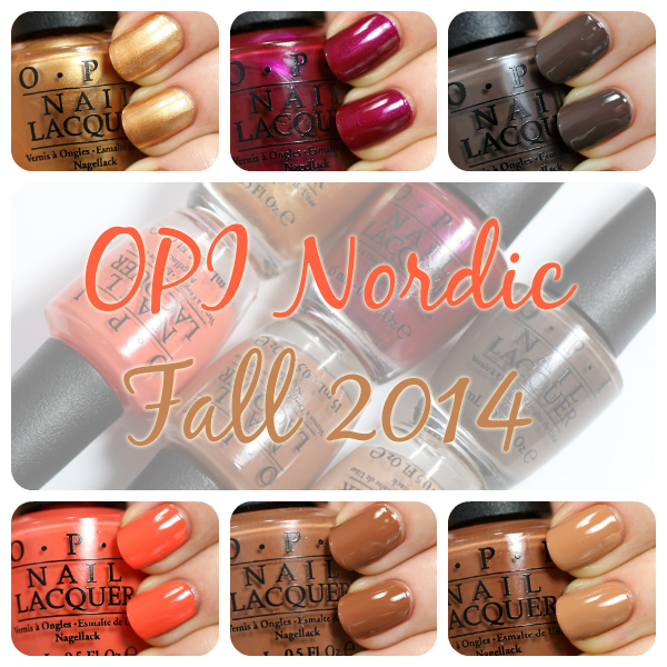 OPI Nordic for Fall 2014 swatches via @AllLacqueredUp