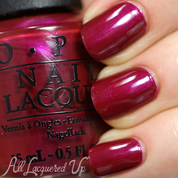 OPI Thank Glogg It's Friday - Nordic for Fall 2014 via @AllLacqueredUp