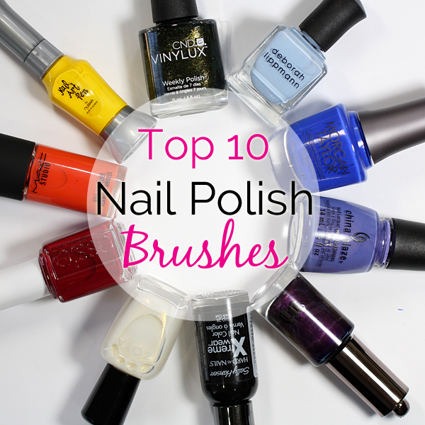 Best Nail Polish Brush via @AllLacqueredUp