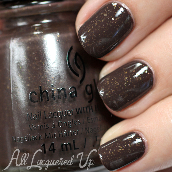 China Glaze Lug Your Designer Baggage - Fall 2014 via @alllacqueredup