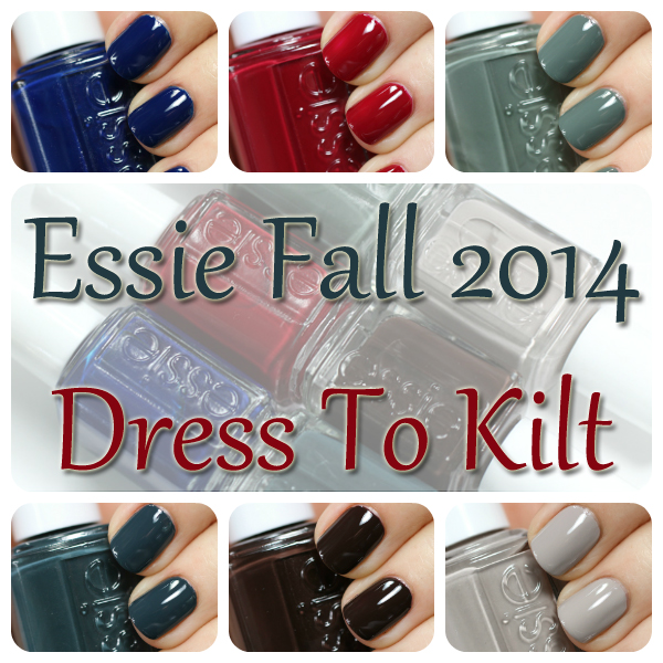 Essie Fall 2014 swatches via @alllacqueredup