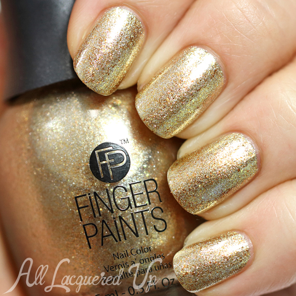 FingerPaints Masked Beauty from Masquerade Affair via @AllLacqueredUp