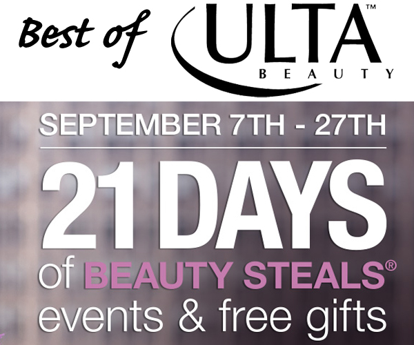 Best of ULTA 21 Days of Beauty Steals