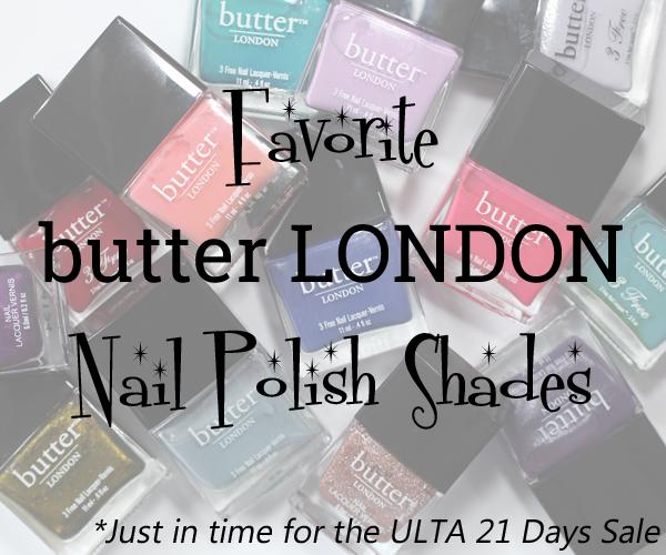 Personal Tip: Butter London