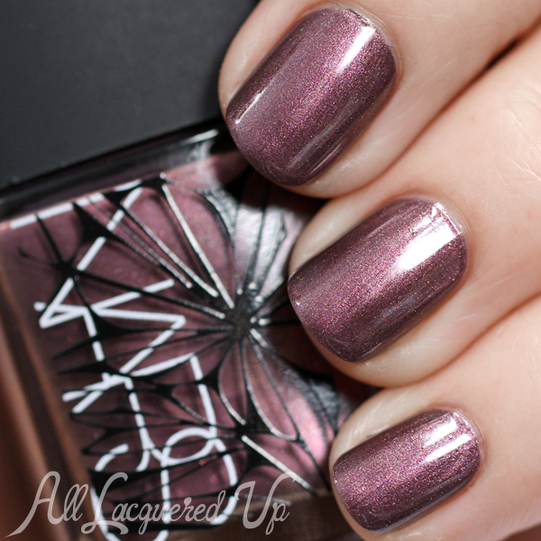 NARS Sherwood Holiday 2014 nail polish swatch via @alllacqueredup