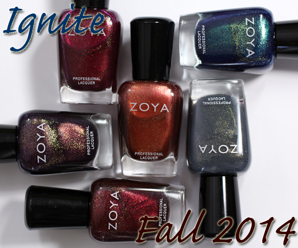 Zoya Ignite - Fall 2014 via @alllacqueredup