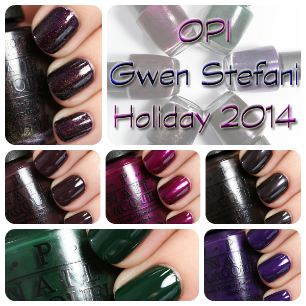 OPI Gwen Stefani for Holiday 2014 via @alllacqueredup