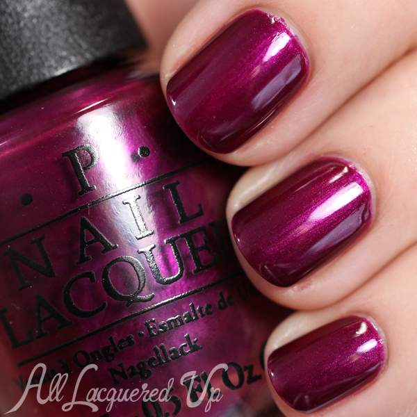 OPI Kiss Me Or Elf - Holiday 2014 via @alllacqueredup