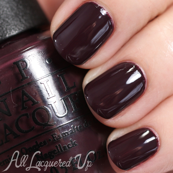 OPI Sleigh Parking Only - Holiday 2014 via @alllacqueredup