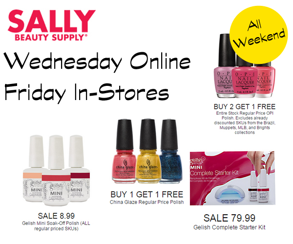 Sally Beauty Black Friday 2014 via @alllacqueredup