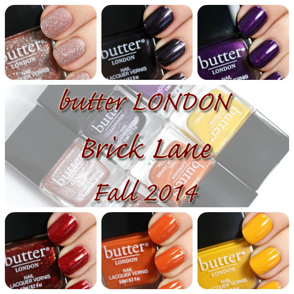  butter LONDON Brick Lane Fall 2014 collection via @alllacqueredup