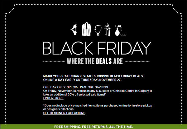 Nordstrom Black Friday 2014 via @alllacqueredup