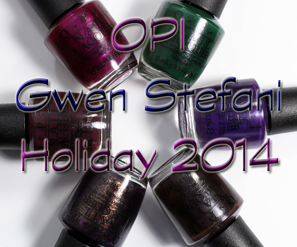 OPI Holiday 2014 Gwen Stefani collection via @alllacqueredup