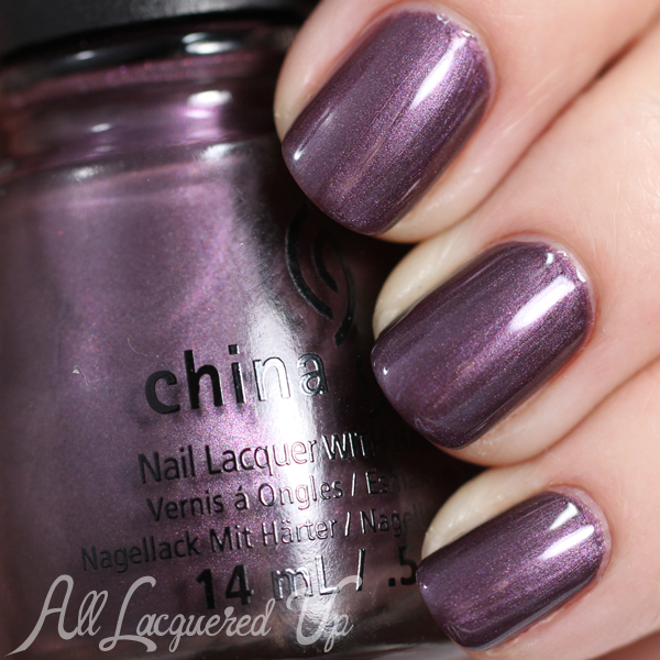 China Glaze No Peeking - Holiday 2014via @alllacqueredup