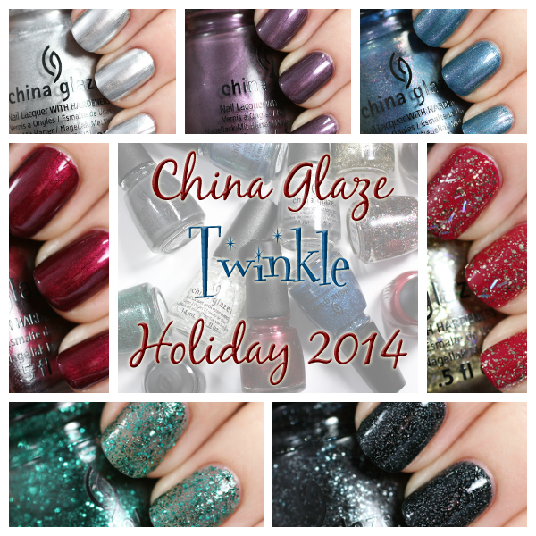 China Glaze Twinkle for Holiday 2014 via @alllacqueredup