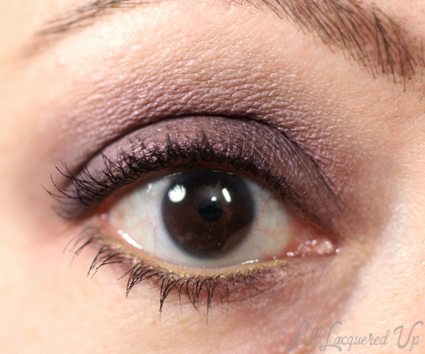 MAC Keepsakes Plum Eyes Tutorial via @alllacqueredup