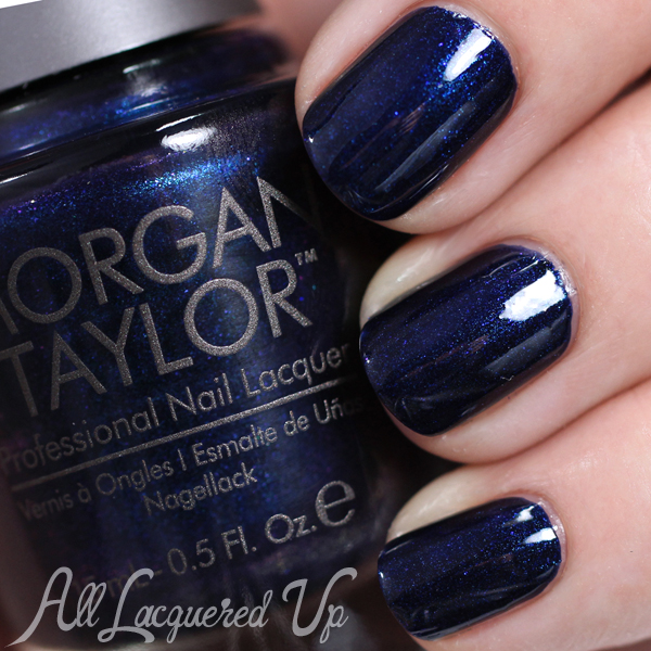 Morgan Taylor New Year, New Blue - Holiday 2014 via @alllacqueredup