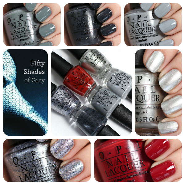 OPI 50 Shades of Grey swatches via @alllacqueredup