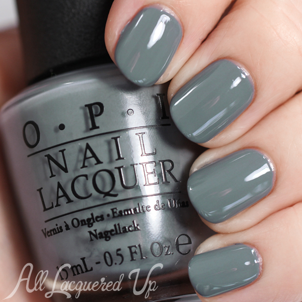 OPI Embrace The Gray - Fifty Shades of Grey via @alllacqueredup