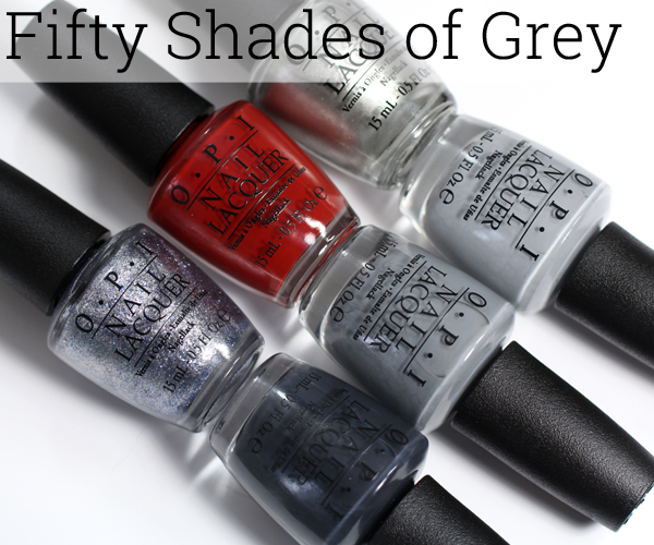 OPI Fifty Shades of Grey via @alllacqueredup