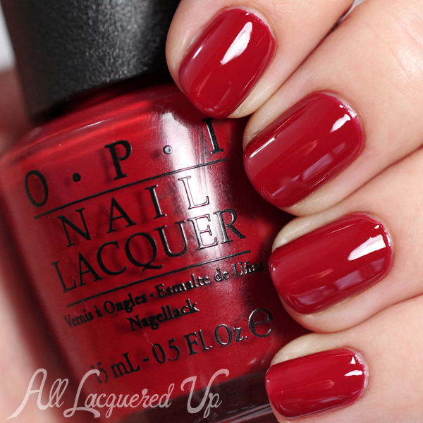 OPI Romantically Involved - Fifty Shades of Grey via @alllacqueredup