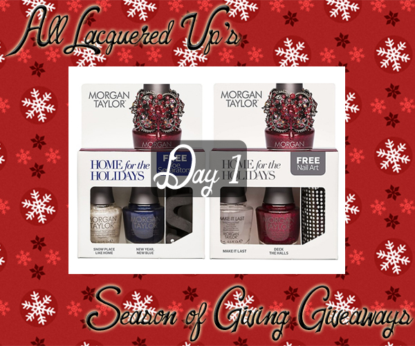 ALU Giveaways 2014 - Morgan Taylor Holiday 2014 via @alllacqueredup