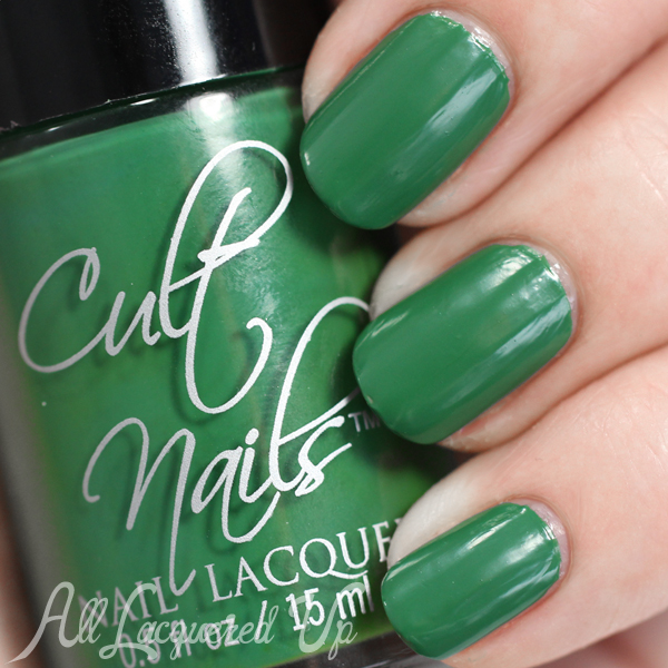 Cult Nails Flash swatch (satin) from the Secret Collection via @alllacqueredup