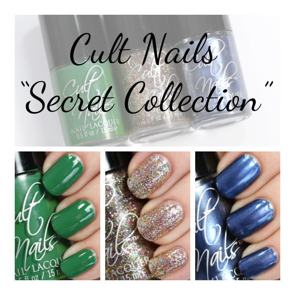 Cult Nails Secret Collection swatches via @alllacqueredup