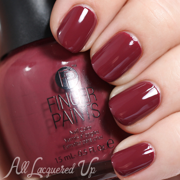 Marsala Nail Polish - FingerPaints Free Form Fawn via @alllacqueredup