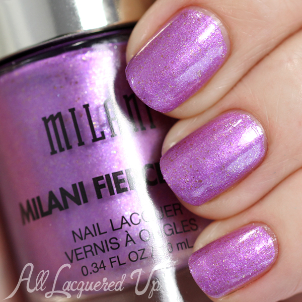 Milani Fierce Foil Rome swatch via @alllacqueredup