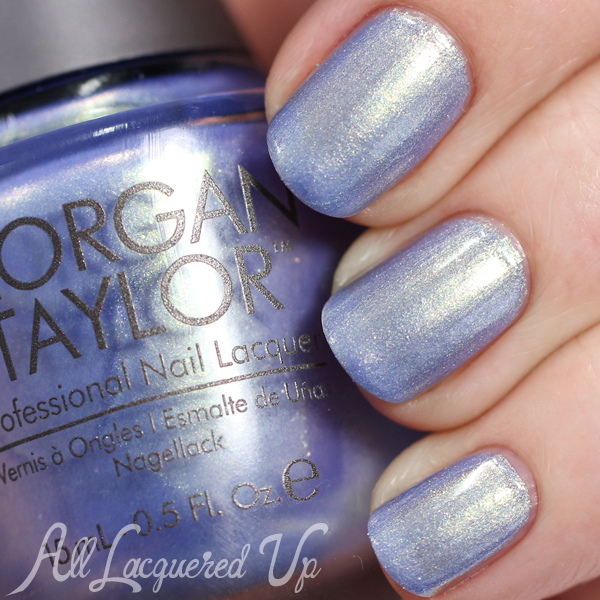 Morgan Taylor Cinderella - Best Ball Gown Ever swatch via @alllacqueredup