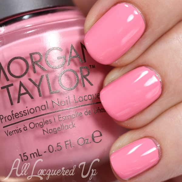 Morgan Taylor Cinderella - Ella of a Girl swatch via @alllacqueredup