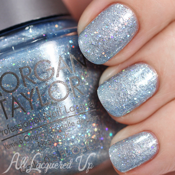 Morgan Taylor Cinderella - If the Slipper Fits swatch via @alllacqueredup