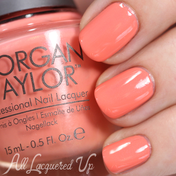 Morgan Taylor Cinderella - My Carriage Awaits swatch via @alllacqueredup