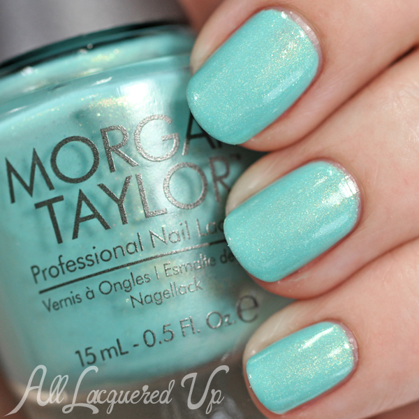 Morgan Taylor Cinderella - Party at the Palace swatch via @alllacqueredup