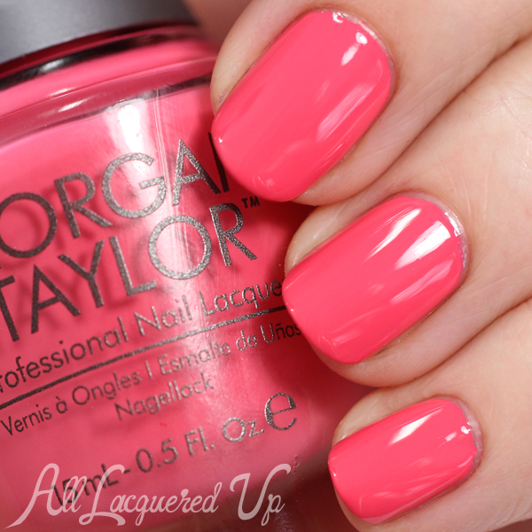 Morgan Taylor Cinderella - Watch Your Step, Sister! swatch via @alllacqueredup