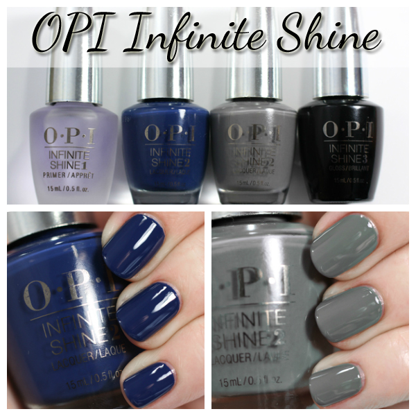 OPI Infinite Shine swatches via @alllacqueredup