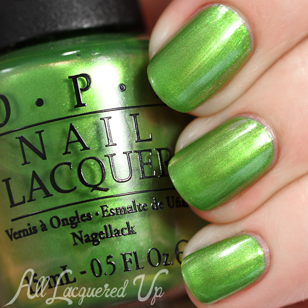 OPI My Gecko Does Tricks swatch - Spring 2015 Hawaii via @alllacqueredup