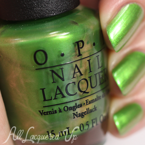 OPI My Gecko Does Tricks color shift - Spring 2015 Hawaii via @alllacqueredup