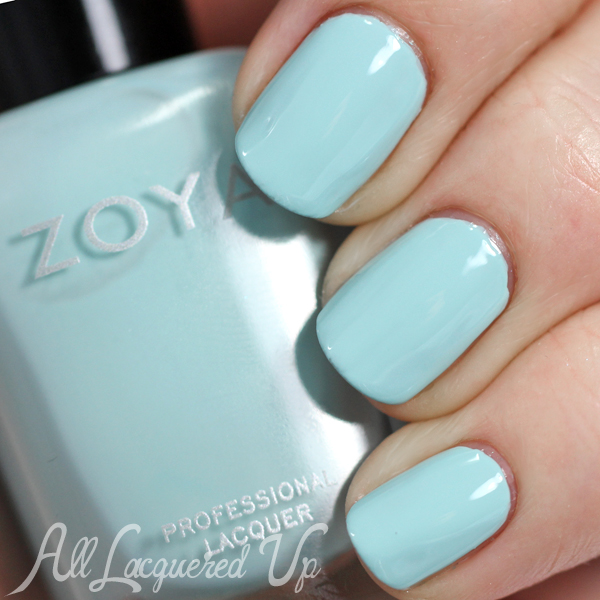 Zoya Lillian swatch - Spring 2015 via @alllacqueredup