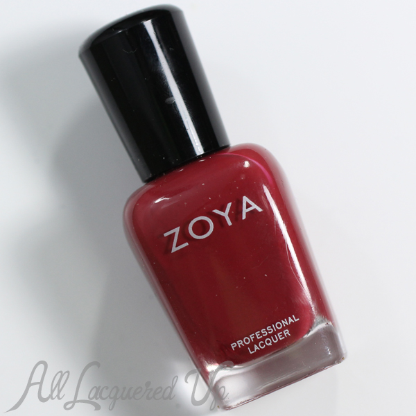 Marsala Nail Polish - Zoya Liz via @alllacqueredup