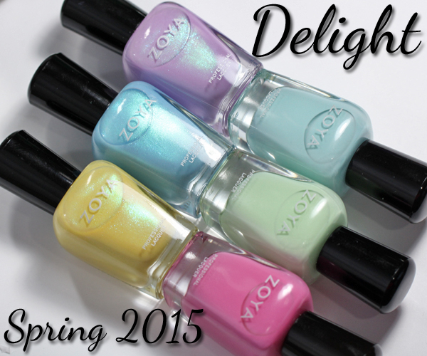 Zoya Spring 2015 Delight review via @alllacqueredup