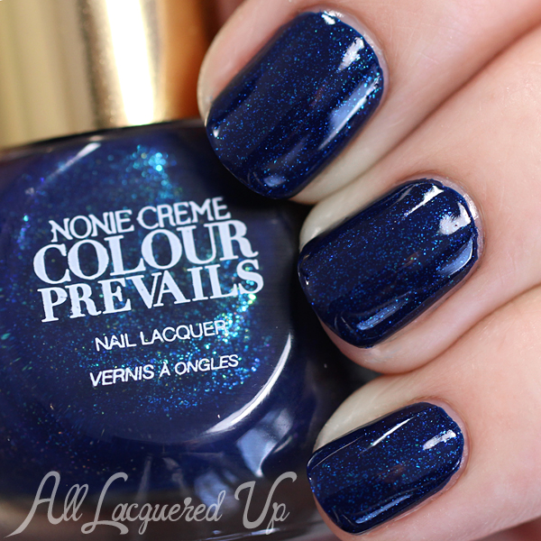 Colour Prevails Blue Blood swatch via @alllacqueredup