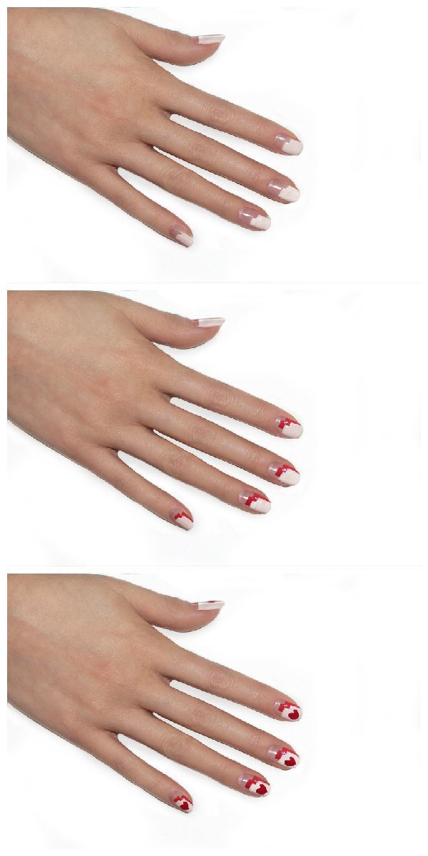  Jin Soon Valentine's Day Nail Art Tutorial via @alllacqueredup