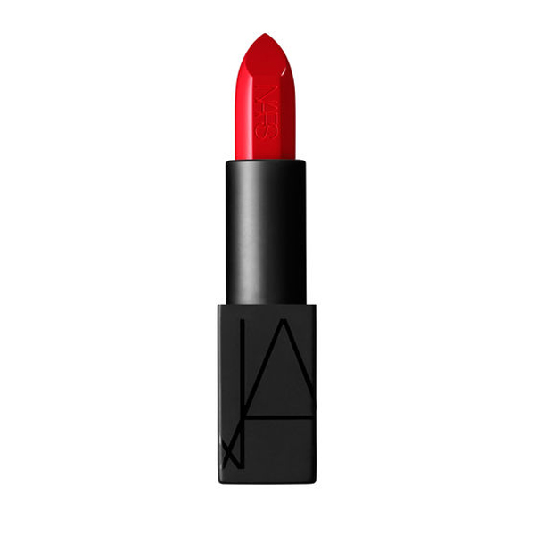 NARS Audacious Lipstick Carmen via @alllacqueredup