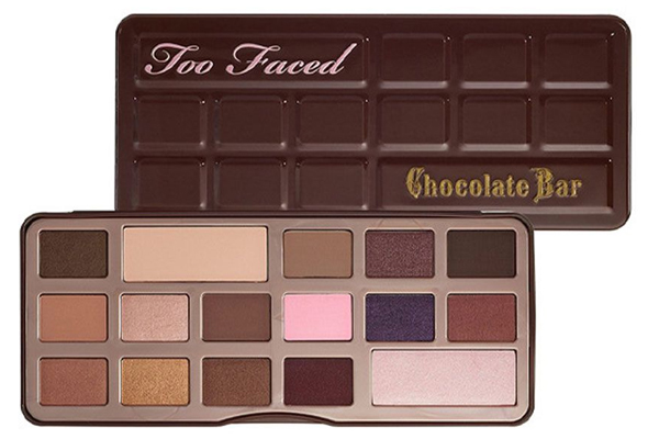 Too Faced Chocolate Bar via @alllacqueredup