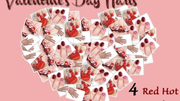 Valentine’s Day Nails – 4 Red Hot Manicure Ideas