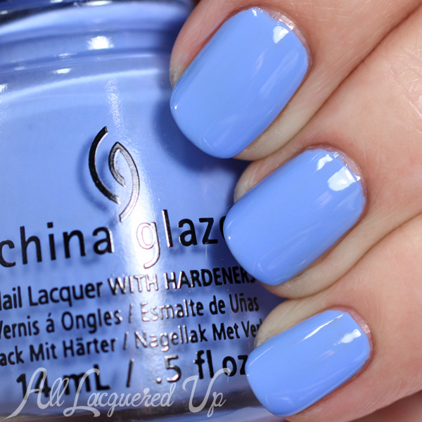 China Glaze Boho Blues Spring 2015 via @alllacqueredup