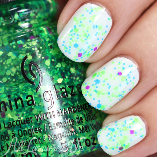 China Glaze Can I Get An Untz Untz swatch - Electric Nights via @alllacqueredup