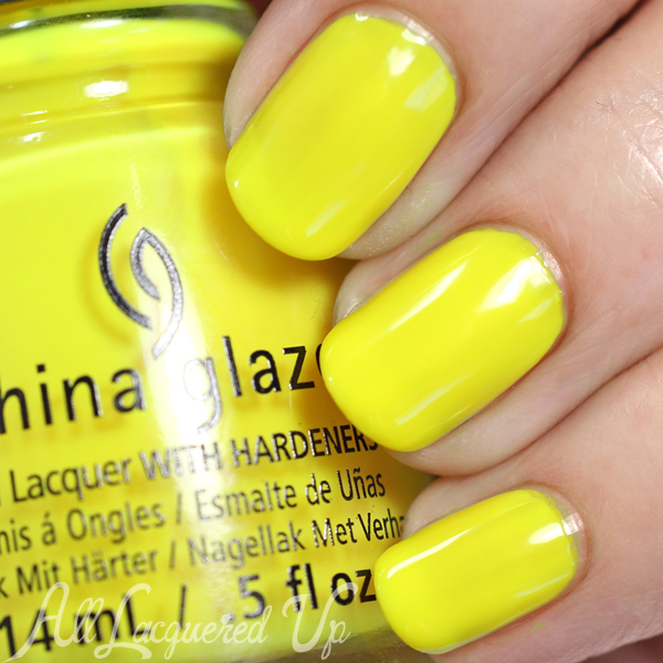 China Glaze Daisy Know My Name? swatch - Summer 2015 via @alllacqueredup